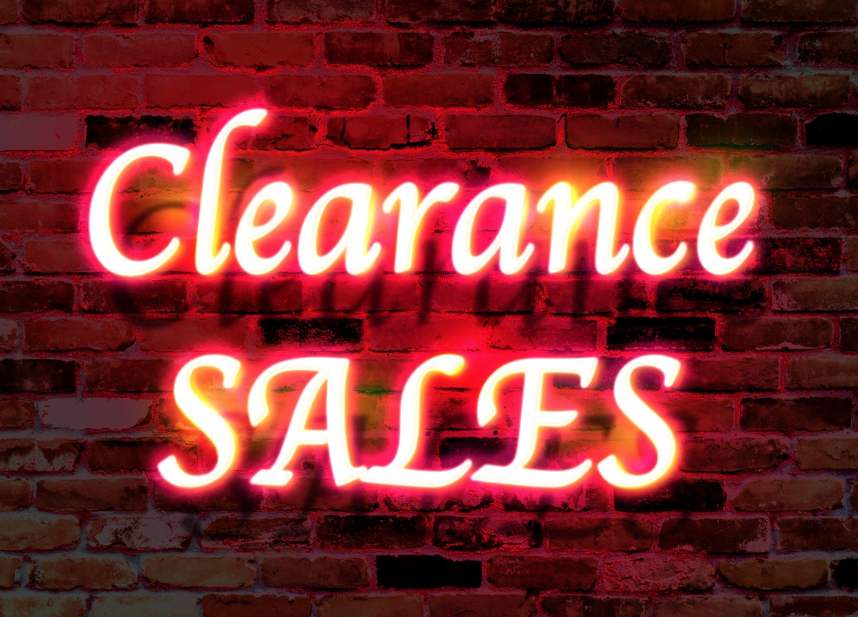 Clearance Sales